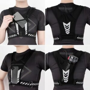 Reflective Multi-Pocket Sports Vest